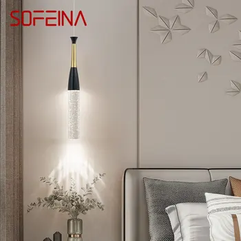 Креативный подвесной светильник SOFEINA Nordic в форме хрустального пузыря, декоративный светильник для дома, гостиной, спальни