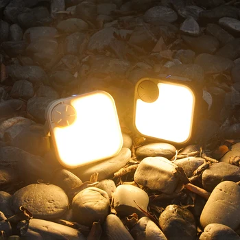 Светодиодный походный фонарь высокой яркости, портативный фотографический заполняющий светильник Type-C, солнечный походный светильник, наружный водонепроницаемый фонарь
