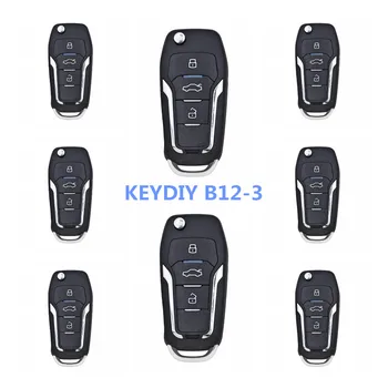 8 шт./лот KEYDIY B12-3 KD Key Универсальный Автомобильный Пульт Дистанционного Управления Для KD900/MINI KD/KD-X2 KDX2/KD-MAX KDMAX Ключевой Программатор