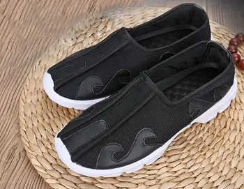 Высококачественные синие/черные сетчатые Летние кроссовки для даосизма и боевых искусств тай-чи тайцзи, обувь для даосского кунг-фу ушу