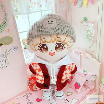 сменная одежда из полипропиленового хлопка 20 см Кукольный свитер Вязаная шапка обувь Одежда Sean Xiao Детские рождественские игрушки подарки