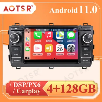 Android 11 Восьмиядерный 6 + 128 Г Для Toyota Prius Alpha RHD 2012-2015 Автомобильный Центральный Мультимедийный Gps-Навигатор Dvd-плеер Радио carplay