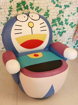 Мультяшный одноместный детский диван Doraemon, Уголок для чтения, Детская комната, Маленький диван Pokonyan Doraemon