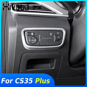 Кнопка управления фарами, рамка крышки, Отделка интерьера, Аксессуары для стайлинга автомобилей, запчасти для Changan CS35 Plus 2020