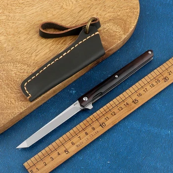 Складное лезвие M390 с деревянной ручкой многофункциональное острое тактическое для нарезки фруктов инструмент для выживания EDC охотничий нож