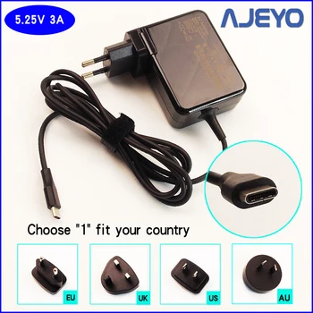 Зарядное Устройство AJEYO 5,25 V 3A USB-C TYPE-C Ac Адаптер питания Для HP 792584-004 792619-001 792584-001 TPN-AA01 TPN-LA01 TPN-DA01 Exact