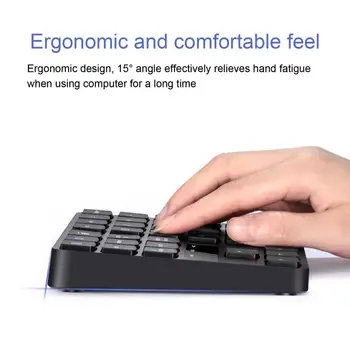 35 клавиш Цифровая клавиатура Противоскользящая накладка Портативный приемник для хранения данных Цифровая клавиатура Компьютерные аксессуары