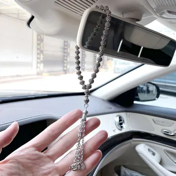 Ислам Османская турецкая молитва 33 бусины подвеска в виде полумесяца в виде автомобиля