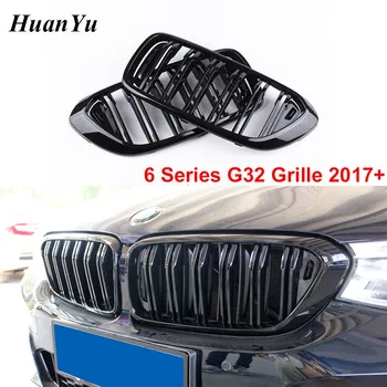 Новая 2-планчатая ABS Черная Решетка Радиатора G32 для Гоночных Решеток BMW 6 Серии GT Gran Turismo 2017 2018 2019 620i 630i 640i