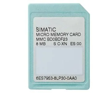 6ES7953-8LL31-0AA0 SIMATIC S7, карта памяти micro P. S7-300/C7/ET 200, 3, 3V Nflash, 2 МБ, совершенно новый и оригинальный