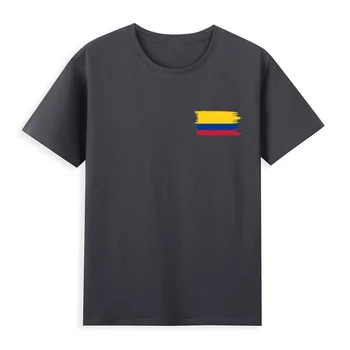 Колумбия, Высококачественная хлопковая футболка европейского размера, графический дизайнер harajuku, мужской топ-дизайнер, манга y2k, одежда унисекс