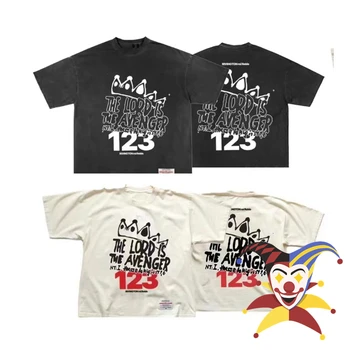 Футболка с короткими рукавами с принтом короны RRR123, мужские и женские футболки, топы RRR-123, футболка
