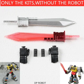 НОВЫЙ набор для обновления прозрачного меча и подвижной ладони для трансформации SS86 MP08 Grimlock Action Figure Robot Accessories