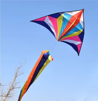 Трехмерный воздушный змей из нейлоновой ткани для зонтика Diamond Kite