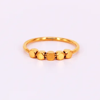 2023 Новое обручальное кольцо из нержавеющей стали для женщин, плоские кольца для пальцев, Модная бижутерия для помолвки R412