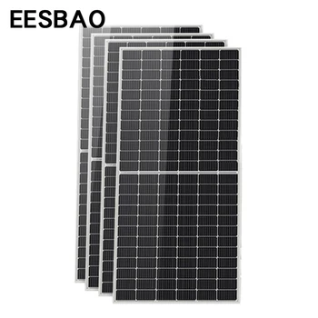 Горячая распродажа, солнечная панель, поликристаллическая система мощностью 330 Вт, промышленная батарея 5BB, высокоэффективный фотоэлектрический модуль