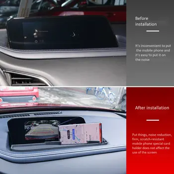 Автомобильный навигационный кронштейн для мобильного телефона Противоскользящий коврик для приборной панели Противоскользящий коврик для Mazda Cx30 Cx-30 2020 2021
