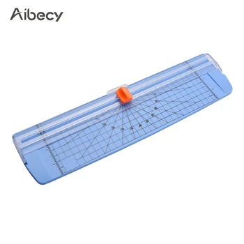 Портативный триммер для бумаги Aibecy формата А4, машина для резки бумаги с шириной резки 12 дюймов для крафт-бумаги, ламинированной фотобумаги