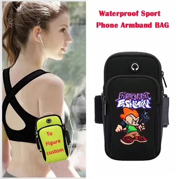 Спортивная сумка для подростков, сумка для бега в спортзале, сумка для телефона, чехол, держатель для аниме 