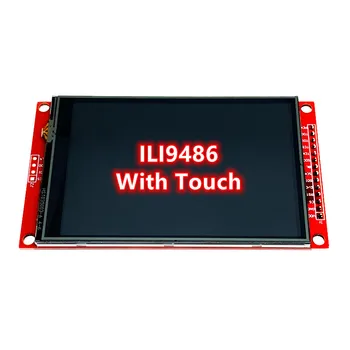 Модуль SPI 3,5-дюймовый TFT LCD красочный экран дисплея с сопротивлением сенсорной панели ILI9486 ILI9488 drive IC controller