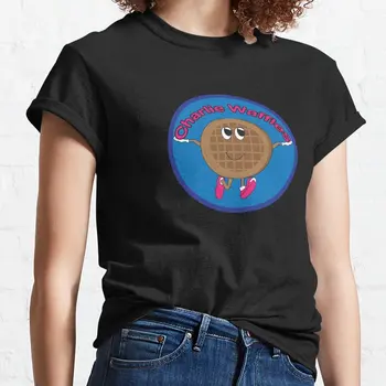 Charlie Waffles! Модная женская блузка-футболка 2023 kawaii clothes