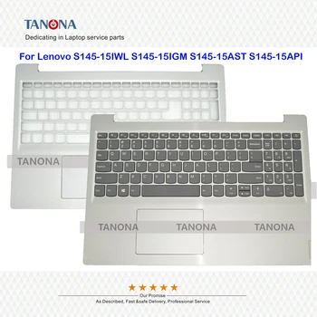 Оригинальный Новый 5CB0S16761 для Lenovo S145-15IWL S145-15IGM S145-15AST S145-15API Упор для рук Верхний Регистр Клавиатура США KB Рамка 81MV