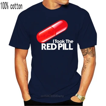 Новая футболка Red Pill Matrix с графическим рисунком