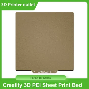 Creality 3D PEI Sheet Print Bed + Магнитная Наклейка Гибкая Съемная Поверхность Из Пружинной Стали 235x235 мм для Ender-3 V2 Neo