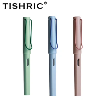 Стандартная авторучка TISHRIC, Синяя / зеленая / Розовая, Классическая Офисная ручка EF 0,38 мм, для канцелярских принадлежностей, школьных канцелярских принадлежностей