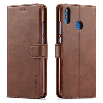 Новый модный роскошный кожаный бумажник-флип-чехол для Huawei Y9 2019, задняя магнитная крышка с держателем для карт, сумка, защитный чехол для телефона