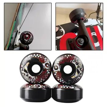 4 комплекта колес для скейтборда 52x30 мм, запчасти для роликов для скейтбординга