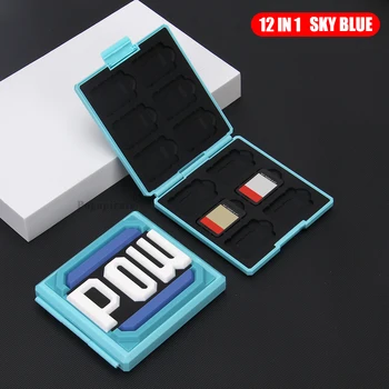 Портативный Футляр Для Игровых Карт Коробка Для Nintendo Switch Сумка Для Хранения Nintendo Switch OLED NS Держатель Для Карт Протектор Игровые Аксессуары