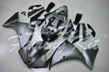 Комплекты обтекателей для YZFR1 2012-2014 матовый Серый Серебристый Мотоциклетный Обтекатель для YAMAHA YZFR1 2014 Пластиковые Обтекатели YZFR1 2014