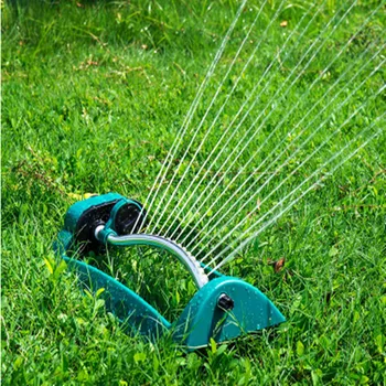 Поворотный разбрызгиватель для полива садового газона с регулируемым концом спринклерного шланга, фитинги для полива сада, разбрызгиватель воды для полива сада