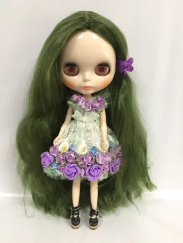 Кукла ню Блит, фабричная кукла с зелеными волосами, игрушка для девочек 2017001