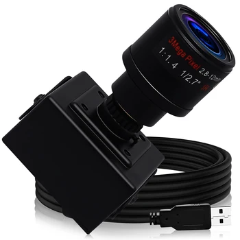8-Мегапиксельная Мини-Цифровая IMX179 8-Мегапиксельная HD Веб-камера Высокоскоростной Usb 2.0 CCTV USB-Камера с Переменным Фокусным расстоянием 2,8-12 мм для Портативных ПК