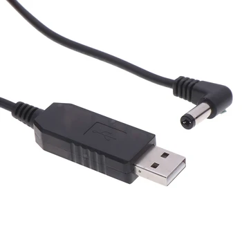 Линия повышения мощности USB от постоянного тока 5 В до постоянного тока 9 В/12 В Повышающий разъем 2.1x5.5 мм преобразователь провода