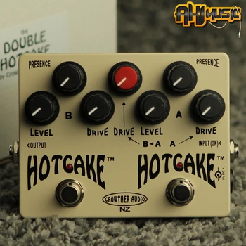 Новый Crowther audio Hot Cake классический горячий пирог, гитарный моноблок, эффекты овердрайва