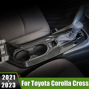 Для Toyota Corolla Cross XG10 2021 2022 2023 Гибридный Автомобиль Центральная Консоль Коробка Переключения Передач Панель Наклейка Наклейка Накладка Аксессуары