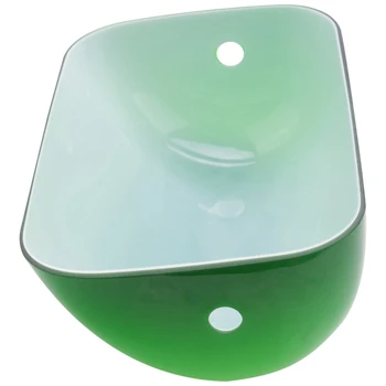 2X Крышка для лампы Banker из зеленого стекла / абажур для лампы Bankers со стеклянным абажуром
