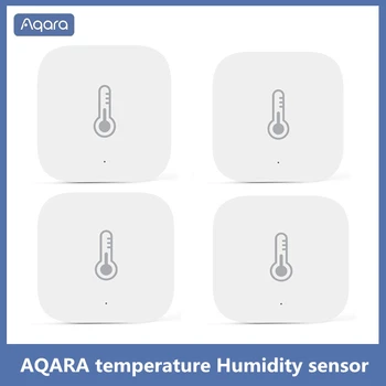 Глобальная версия Датчика температуры Aqara Smart Air Pressure Humidity Sensor Zigbee Smart home Для Xiaomi APP Mi home Homekit