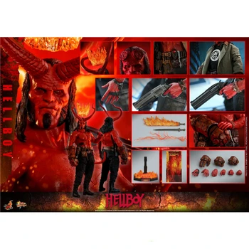 В наличии HotToys HT 1/6 MMS527 Hellboy 2.0 Rise of The Blood Queen 2019, Фигурная игрушка, подарочная модель, коллекция хобби