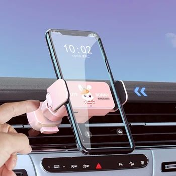Умный электронный держатель для мобильного телефона Artpowrs для автомобильного вентиляционного отверстия, подставка для смартфона, кронштейн для поддержки мобильного телефона для iPhone Xiaomi