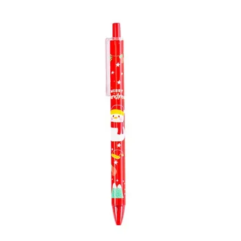 36шт Рождественские подарки гелевая ручка Санта-Клауса студенческая креативная мультяшная канцелярская гелевая ручка новая оптовая продажа