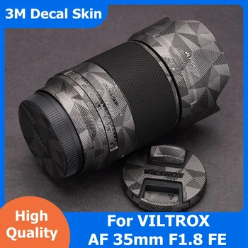Для VILTROX AF 35 1.8 FE Наклейка на виниловую пленку для обертывания корпуса объектива Защитная наклейка Protector Coat AF 35mm F1.8 для Sony Mount