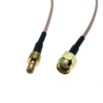 Разъем RG316 SMA от мужчины к мужчине SMB 50 Ом Перемычка с малыми потерями коаксиальный радиочастотный кабель