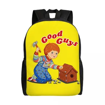 Рюкзак для ноутбука Good Guys Carpenter, женская мужская повседневная сумка для книг для студентов колледжа, сумки для кукол Чаки из мультфильма 