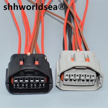 shhworldsea 10-Контактный разъем автоматической коробки передач с Автоматической Блокировкой Переключения передач Штекер Жгута Проводов MG641288-4 7283-8700-30 для Carnival