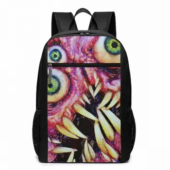 Рюкзак Monster Eyes Necronomicon Ex Mortis, 4 Рюкзака, Многоцелевая Высококачественная сумка с рисунком, Подростковые Уличные Трендовые Сумки