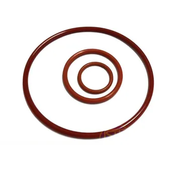 Уплотнения Силиконовое уплотнительное кольцо, уплотнительное кольцо, водонепроницаемое и термостойкое, внешний диаметр фартука 6-33, диаметр линии 2 мм
